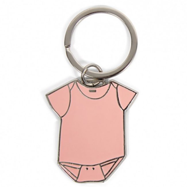 Porte-Clés body personnalisé rose