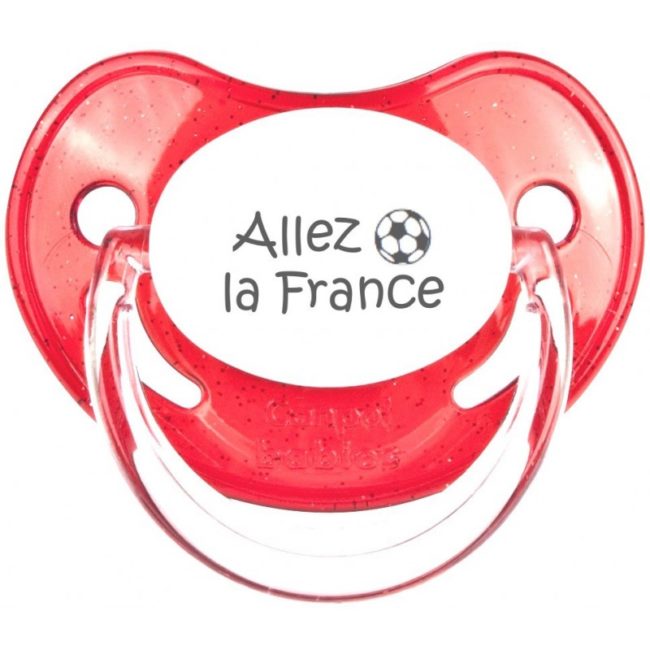 Tétine de foot - Allez la France