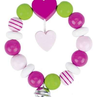 Hochet bébé coeur