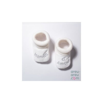 Chausson bébé Maman d'amour