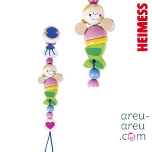 Attache Tétine en Bois – Sirène