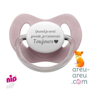 Tétine personnalisée 