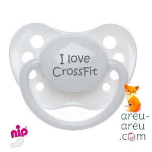 Tétines "I love CrossFit"