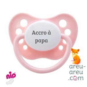 Tétine "Accro à papa"