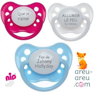 Tétines "Hommage de Johnny"