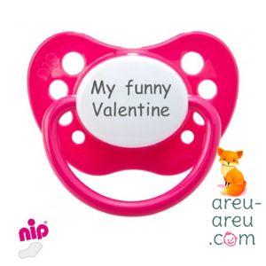 Tétines "My funny Valentine"