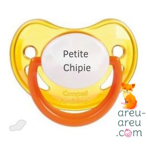 Tétine rigolote "Petite chipie !"
