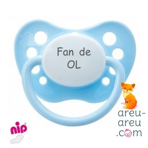Tétine "Fan de OL"