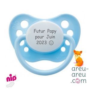 Tétines "Futur papy pour ...  2022/202Lot 3"